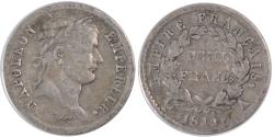World Coins - Coin, France, Napoléon I, 1/2 Franc, 1814, Paris, , Silver, KM:691.1