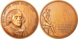 World Coins - France, Medal, Révolution, Louis Antoine Léon Saint-Just, History, 1988