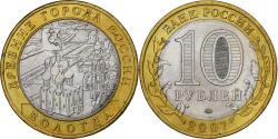 World Coins - Russia, 10 Roubles, 2007, Moscow, Bi-Metallic, , KM:963