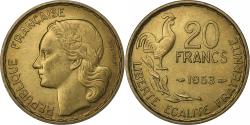 World Coins - France, 20 Francs, Guiraud, 1953, Paris, Aluminum-Bronze, , KM:917.1