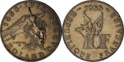 World Coins - France, 10 Francs, Roland Garros, 1988, Aluminum-Bronze, , Gadoury:821