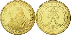 World Coins - France, Medal, Les Rois de France, Clovis, History, , Copper Gilt