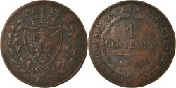 World Coins - Coin, ITALIAN STATES, SARDINIA, Carlo Felice, Centesimo, 1826, Genoa,