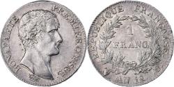 World Coins - France, Napoleon I, Franc, An 12, Torino, Silver, , Gadoury:442