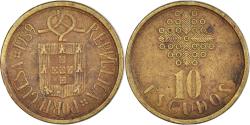 World Coins - Coin, Portugal, 10 Escudos, 1989