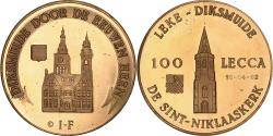 World Coins - Belgium, Token, 100 Lecca, 1982, Bronze,