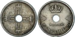 World Coins - Coin, Norway, 25 Öre, 1939