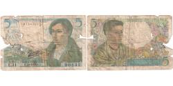 World Coins - France, 5 Francs, Berger, 1943-07-22, E.31, VG(8-10)