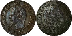 World Coins - Coin, France, Napoleon III, Centime, 1857, Rouen, , KM 775.2