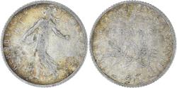 World Coins - Coin, France, Semeuse, Franc, 1916, Paris, , Silver, KM:844.1