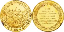 World Coins - France, Medal, French Fifth Republic, History, , Vermeil