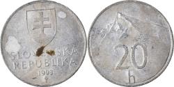 World Coins - Coin, Slovakia, 20 Haleru, 1993