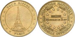 World Coins - France, Token, Paris - La Tour Eiffel n°2, 2002, Copper-nickel Aluminium, MDP