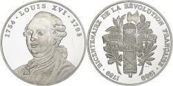 World Coins - France, Medal, Louis XVI, Bicentenaire de la Révolution Française, 1989