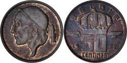 World Coins - Belgium, 50 Centimes, 1982