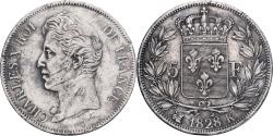 World Coins - Coin, France, Charles X, 5 Francs, 1828, Bordeaux, , Silver