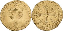 World Coins - France, François I, Ecu d'or, 1519-1540, Toulouse, Gold,