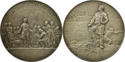 World Coins - France, Medal, Compagnie des Mines d'Anzin, 1907, Theunissen, , Silver