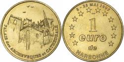 World Coins - France, Euro, Euro des villes, Narbonne, 1997, Cupronickel,