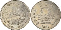World Coins - Coin, Sri Lanka, 2 Rupees, 1981, , Copper-nickel, KM:145