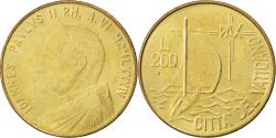 World Coins - Coin, VATICAN CITY, John Paul II, 200 Lire, 1984, , Aluminum-Bronze