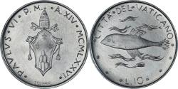 World Coins - Coin, VATICAN CITY, Paul VI, 10 Lire, 1976, , Aluminum, KM:119