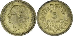 World Coins - Coin, France, Lavrillier, 5 Francs, 1938, , Aluminum-Bronze, KM:888a.1