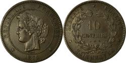 World Coins - Coin, France, Cérès, 10 Centimes, 1871, Paris, , Bronze, KM:815.1