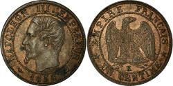 World Coins - Coin, France, Napoleon III, Napoléon III, Centime, 1854, Bordeaux,