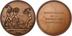 World Coins - France, Medal, Bicentenaire de la Révolution Française, 1987, Bronze, Boto