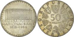 World Coins - Coin, Austria, National Bank, 50 Schilling, 1966, , Silver, KM:2900