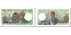 World Coins - Banknote, Comoros, 5000 Francs, 1984, KM:12b, UNC(65-70)