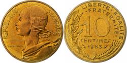 World Coins - Coin, France, Marianne, 10 Centimes, 1983, Paris, , Aluminum-Bronze