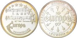 World Coins - France, Medal, Europa, 1997, Silver, Deutschland,