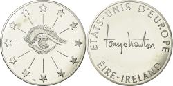 World Coins - Ireland - Eire, Medal, Etats-Unis d'Europe, , Silvered bronze