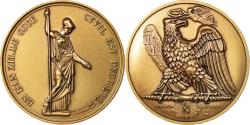 World Coins - France, Medal, Code Civil, First French Empire, History, Brenet,