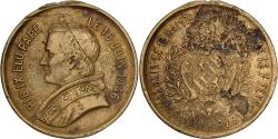 World Coins - Vatican, Medal, Mort de Pie IX, 1878, Brass,