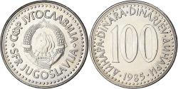 World Coins - Coin, Yugoslavia, 100 Dinara, 1985, , Copper-Nickel-Zinc, KM:114