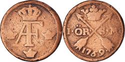 World Coins - Coin, Sweden, Adolf Frederick, Ore, S.M., 1769, , Copper, KM:460