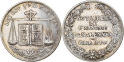 World Coins - France, Token, Notary, Notaires de l'Arrondissement de Marennes, 1902, Desaide