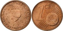 World Coins - Netherlands, Euro Cent, 2001, Utrecht, Copper Plated Steel,