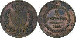 World Coins - Italy, Kingdom of Sardinia, Carlo Felice, 5 Centesimi, 1826, Torino, Copper