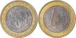 World Coins - Monaco, Euro, 2001, Paris, , Bi-Metallic, Gadoury:MC178, KM:173