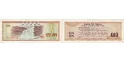 World Coins - China, 10 Fen, AU(55-58)