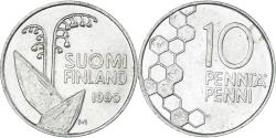 World Coins - Coin, Finland, 10 Pennia, 1990