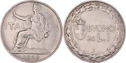 World Coins - Coin, Italy, Vittorio Emanuele III, Lira, 1928, Rome, , Nickel, KM:62