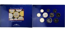 World Coins - Coin, France, Set Franc, 1992, Monnaie de Paris, BU, , Gadoury:page 288