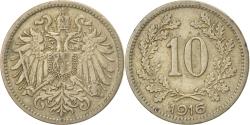 World Coins - Coin, Austria, Franz Joseph I, 10 Heller, 1916, , Copper-Nickel-Zinc