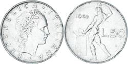 World Coins - Coin, Italy, 50 Lire, 1962