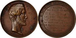 World Coins - France, Medal, Passing through the Iron Gates, 1839, Copper, Borrel,